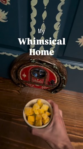 4.5K views · 45K reactions | A mini tour of my home! Three years ago, my husband and I bought our first home a 1940s fixer-upper it’s definitely been a journey but it’s finally starting to feel like Home! #hobbitcore #whimsical #cottagecore #homedesign | April Makes | Facebook