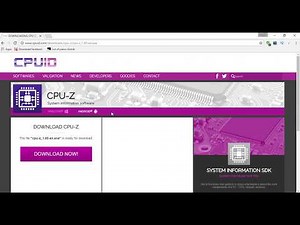 How to download and install cpu-z| how to check specs of PC