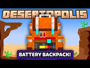 Minecraft Desertopolis | UPGRADABLE BACKPACKS & PCB PRODUCTION! #14 [Modded Desert Survival]