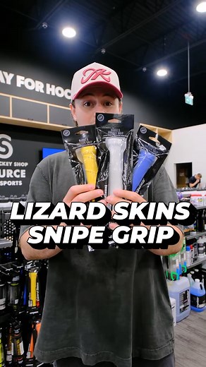 New grip unlocked 🤩 would you try the new Lizard Skins Snipe Grip? | TheHockeyShop.com