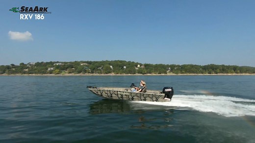 The RXV 186 is a great choice when needing a smaller both to handle both family use and hunting/fishing activities. You can view more info on it here: http://seaarkboats.com/boat_models/view/73 #yourstoryyourboat #boatsbuiltforalifetime | SeaArk Boats