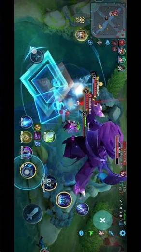 kill dragan and killing enemy in honour of Kings #gaming #gameplay #hok