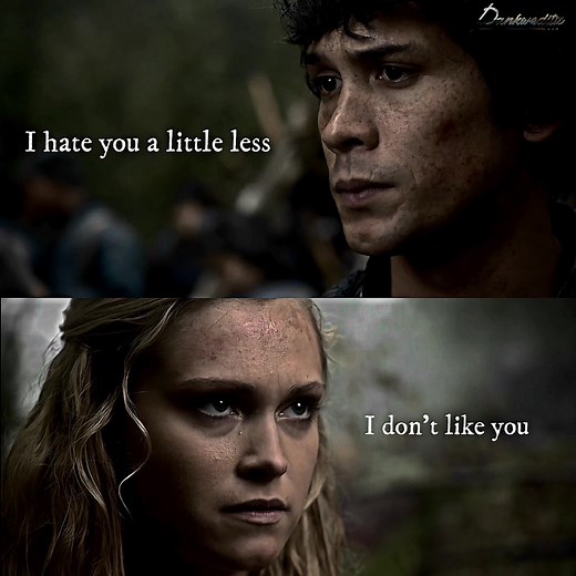 Clarke and Bellamy Relationship Moments in The 100