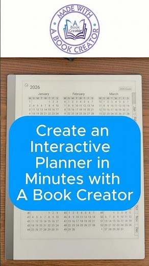 Create & Sell Interactive reMarkable Planners — Clickable Links Made in Minutes