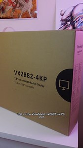 Sharing from @_tashbunny 's post "If you are looking for 4K monitor for your gameplay, the latest ViewSonic 150HZ 4K monitor VX2882-4KP 28 inches monitor could fit your requirement. The HDMI2.1 Ultrafast Connection with 150HZ refresh rate its perfect for both PC and console gaming at an affordable price tag! 🔗 : https://bit.ly/3S76pb1 @viewsonic #viewsonicmonitor #ipsmonitor #4Kmonitor #150hzmonitor #1msmonitor #hdmi2.1monitor #gamingmonitor #viewsonicgaming #pcsetup #consolegaming #gamingsetup