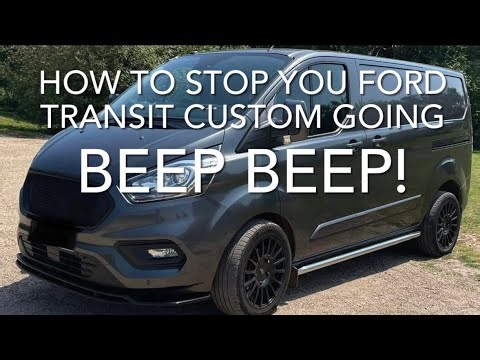 FIXING THAT FAULTY DOOR SWITCH ! Curing the double beep on Ford transit custom