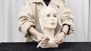 Watch Rain Bonnet with Visor Clear Plastic Rain Hats on Amazon Live