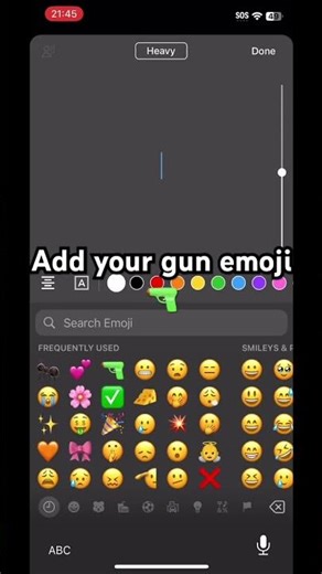 ✨Shooting food emoji tutorial ✨🔫🍉 #trend