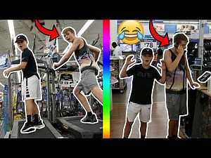 GETING KICKED OUT OF WALMART WITH A FAN! (INTERCOM PRANK)