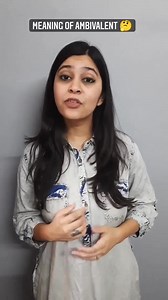 18 reactions | Do you want to know what the correct definition of the word ambivalent is? With helpful examples, watch the video to discover and comprehend the concept of ambivalent. #experts #knowledge #learning #onlinetraining #kids #reels #education #onlinelearning #training #growthmindset #studentengagement #globalEd #internationalkids #learnwithkids | PlanetSpark - The Public Speaking Expert | Facebook