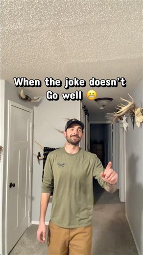 Maybe a bad joke? #outdoors #antler #funny #deer #comedy #hunting