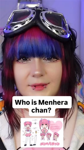 Addy on Instagram: "Who is Menhera Chan? And why was she created? Full video on YouTube 🩵 - #yamikawaii #menherachan #harajukufashion #jfashion #kawaiiaesthetic"