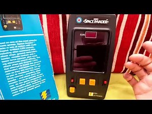 Retro Handheld Game 1980 Space Invaders