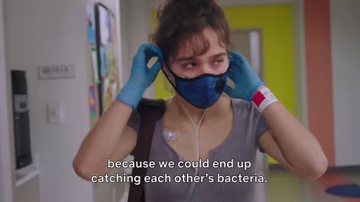 They're young and in love... but they can't touch one another. Cole Sprouse and Haley Lu Richardson star in Five Feet Apart. Now on Netflix | Netflix