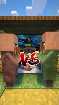 Villagers Fighting For A Movie Ticket In Minecraft😂