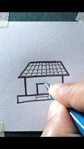 219K views · 226 reactions | House drawing tutorial | All About Art | Facebook