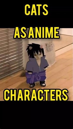 Cats as Anime Characters 😹🔥 | Anime Parody #shorts