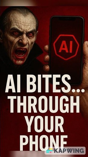 Vampires Bite Necks AI Bites Phones