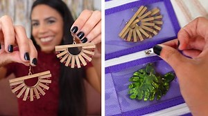 Space-saving storage hack for your earrings