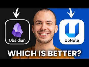 Obsidian vs UpNote (2025) - Which Note-Taking App is Better?