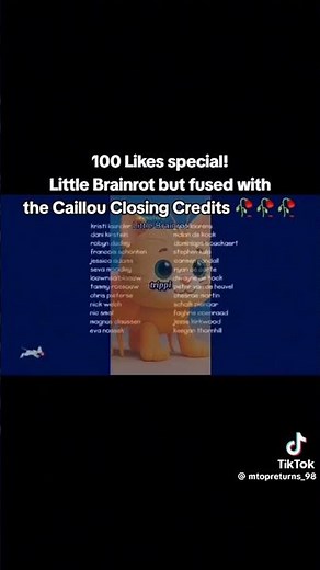 caillou credits