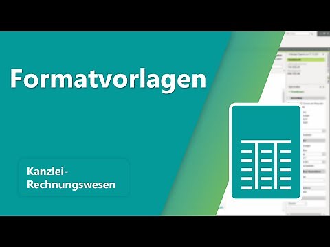 Neue Funktionen: Formatvorlagen