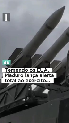 Temendo os EUA, Maduro lança alerta total ao exército #shorts #curiosidades