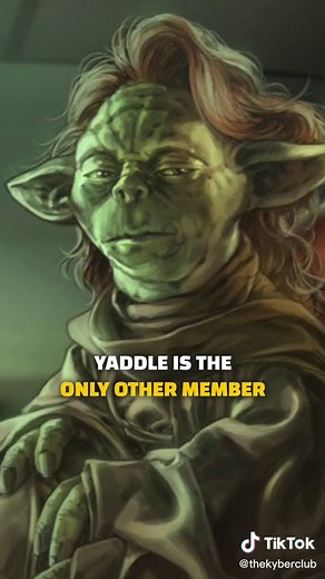 Why Yaddle Speaks NORMALLY (According to Dave Filoni) #starwars #thekyberclub #starwarsfacts #starwarsexplained #starwarsedit #starwarstiktok #starwarsfan #starwarsnerd #fyp #lightsaber #lightsabers #jedi #sith #disney #talesofthejedi #yaddle #yoda