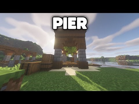 How to Build a Stunning Fishing & Boat Dock in Minecraft