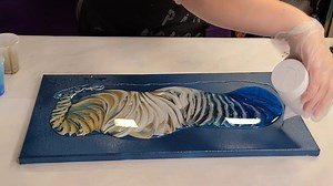 304K views · 3.4K reactions | I finally did a resin painting with my...