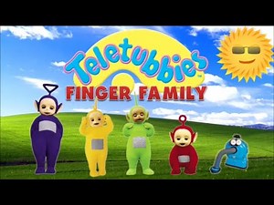 Teletubbies Finger Family Nursery Rhyme Song | With AbCdE