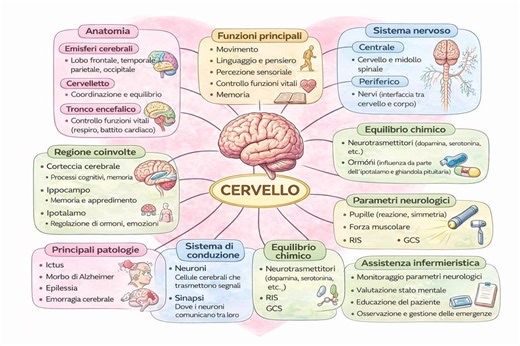 Printable Central Nervous System Concept Map - Etsy Canada