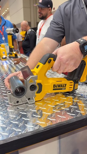Tool Pros • Brent Ridley | New PVC pipe shear from @dewalttough! That demo i was sch 80 pipe! #tools | Instagram