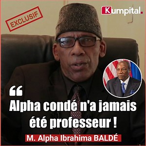 411K views · 5.6K reactions | Alpha CONDÉ a t'il réellement été professeur ? Comment menait-il sa vie à Paris? Comment a-il pu accéder au pouvoir? Dadis est-il le vrai responsable des massacre 28 septembre 2009 ? Pour le savoir suivez cet entretien EXCLUSIF avec M. BALDÉ Alpha Ibrahima qui a eu à le côtoyer durant son séjour parisien. | KUMPITAL | Facebook