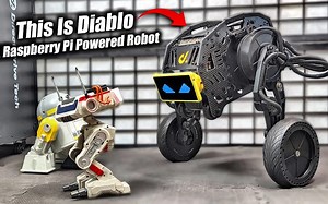 [ETA PRIME] 世界第一个直接驱动PI驱动的自平衡轮式腿机器人！暗黑破坏神