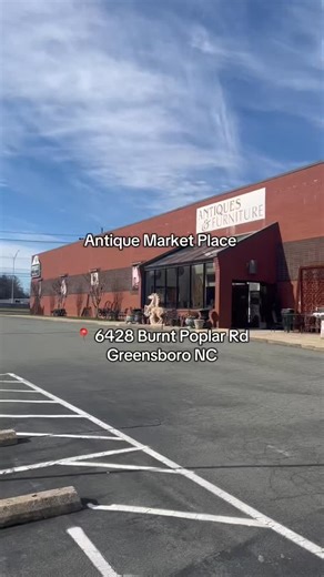 Antique Market Place on Instagram: "Take this as your sign to visit Antique Market Place in Greensboro, NC 📍 Over 45,000 sq ft and 150 vendors to shop from! From 18th century antiques to 1990s vintage, there is certainly something to fit your fancy! Open 7 days a week, there’s no excuses! Store hours: Monday-Saturday: 10am-6pm Sunday: 1pm-6pm 📍 6428 Burnt Poplar Rd, Greensboro NC 27409 ☎️ (336) 662-0544 Website: https://antiquemarketplacegso.com #antiques #antiquestore #greensboronc #vintagest