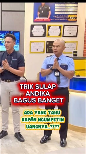 Andhika manggil tuyul #laporpak #laporpaktrans7