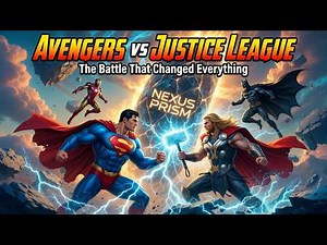 Avengers vs Justice League: The Battle That Changed the Multiverse| Epic Crossover Story