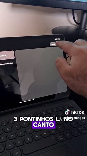 Como usar seu Tablet Samsung como segunda tela para seu computador Em quase todos os Tablets da pra fazer isso, mas no Samsung essa opção vem padrão de fábrica Usar Tablet como segunda tela Integração entre Tablet e computador #tablet #tela #computador #tech #tecnologia #samsung #curiosidades #compatibilidad