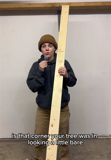 Is that corner your Christmas tree in looking a little bare? With a couple 2x4s, i’m gonna show you how to fix that 😉 I’m all in for around $25! (With already having everything except for the wood) If you don’t have a saw, you can always ask the workers at your local hardware store (Menards, Home Depot, Lowe’s) to cut the board to all the sizes you need! Let me know what you think of these blanket ladders! They were a best seller back when I was building furniture and sold like candy! 🍬 Hoping