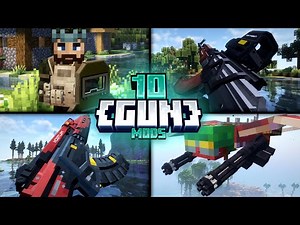 Top 10 Best Minecraft Gun Mods ! (2025)