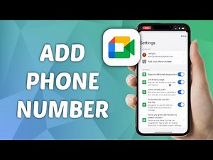 How to Add Phone Number to Google Meet