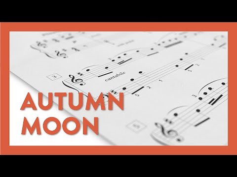How to Play "Autumn Moon" by Joseph Hoffman - A Section | Piano Lesson