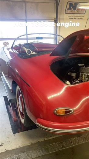 Speedster fitted with a new GBOT 1835cc engine, roughly 85 hp and totally reliable setup🏁 #speedster #speedsterreplica #1835ccengine #vw #aircooledvw #porsche356speedster #porsche356speedsterreplica #getoutabddrive #vwnorge #vwbelgium #vwsverige #vwnettet #gbotdk | GetBackOnTrack