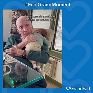 253 reactions · 13 shares | There is nothing sweeter!  @luciannabby #grandpad #tablet #senior #seniorliving #seniorcare #stayconnected #feelgrand | GrandPad | Facebook