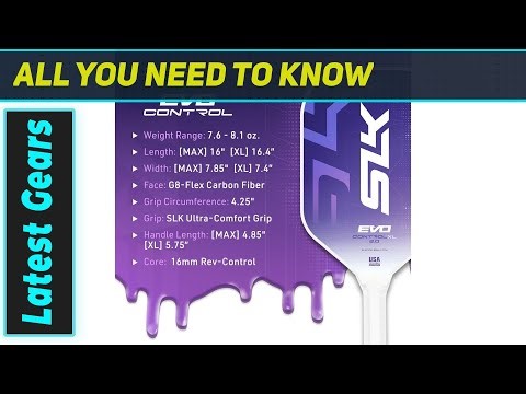 `Selkirk SLK Evo Control Max: Master Your Game with Unrivaled Spin