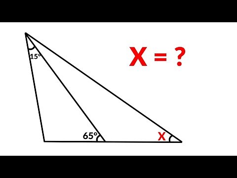Mind Blowing Solution For This Geometry Challenge | You should be able to solve this!