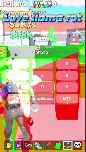 Love llama rot NEW SECRET Codes LOVE EVENT Admin Codes in Fortnite Steal the Brainrot