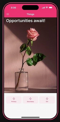 Glide App: Social Media Buttons