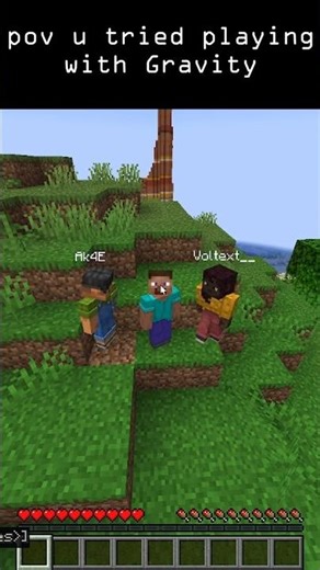 Minecraft, But Gravity is BROKEN! 😱🌌